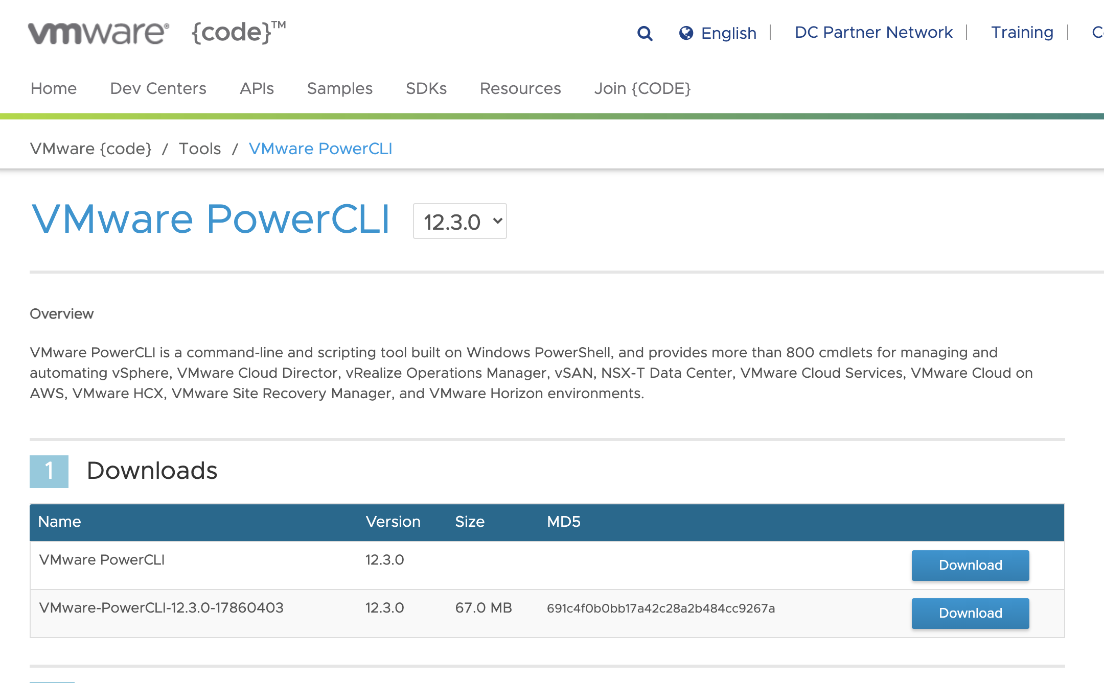 获取 VMware Power CLI