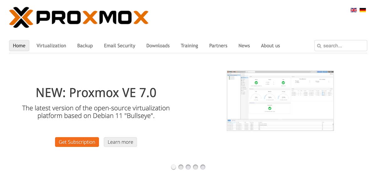 Proxmox VE 7.0